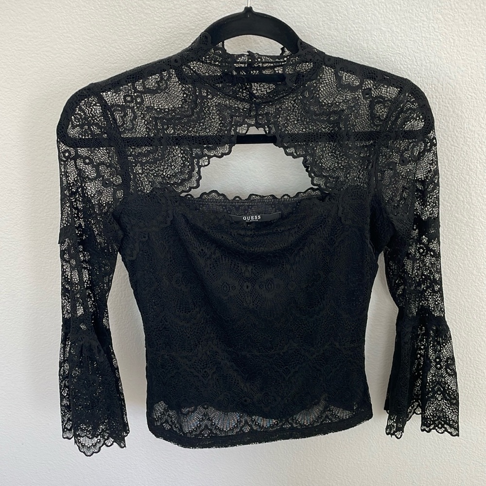 Guess women’s lace top